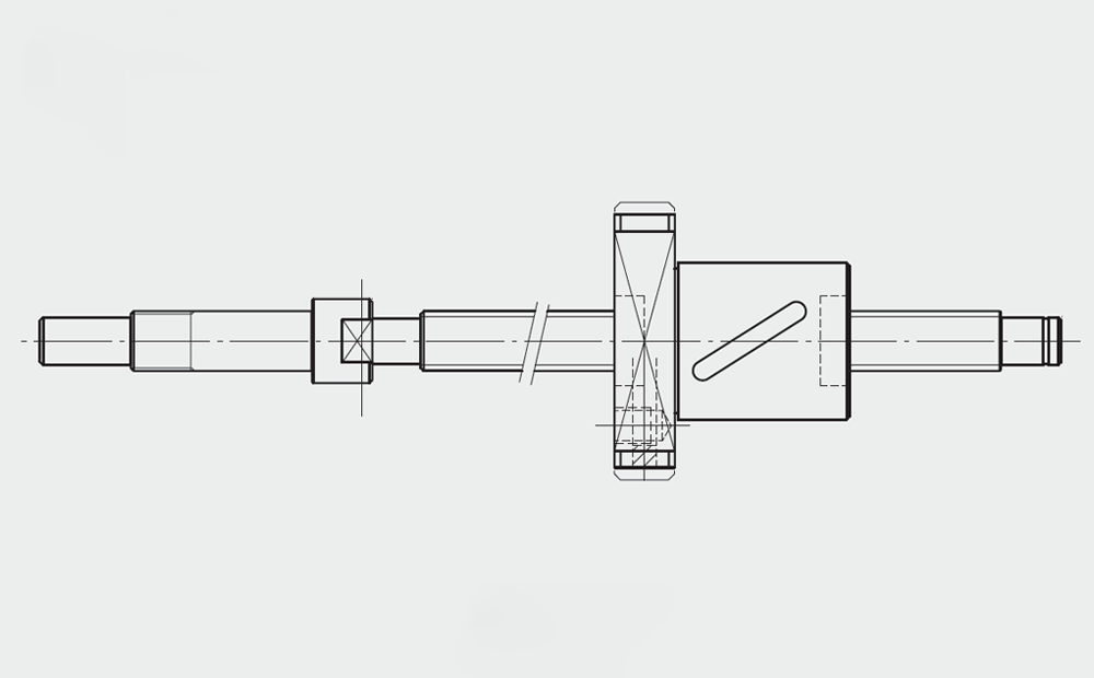 HIWIN ball screw FSB Type