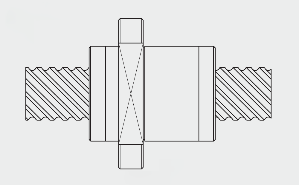 HIWIN Ball screw QFSH Type