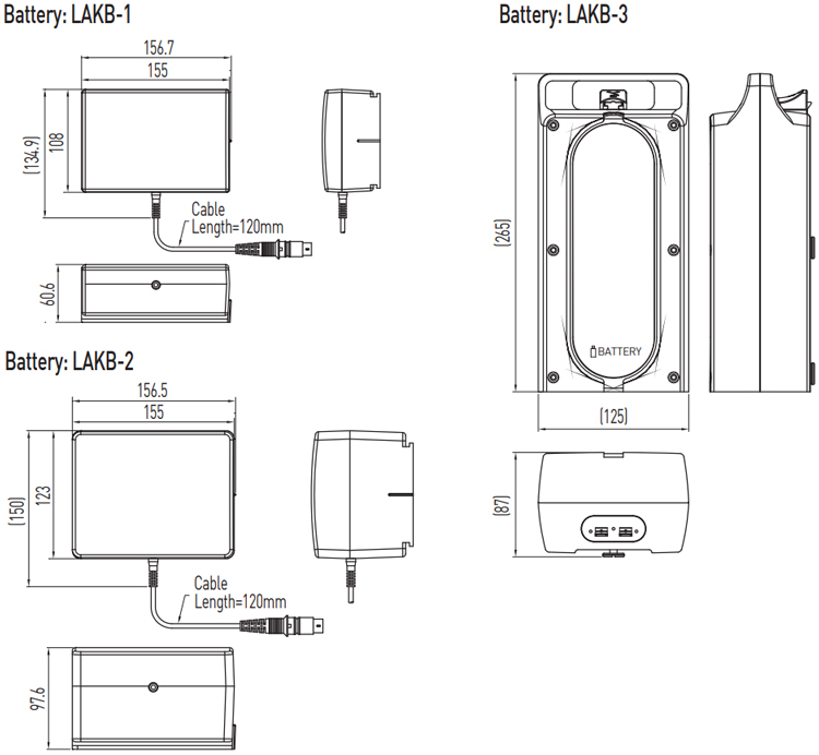 Dimensions - Hiwin Linear Actuator Controller - LAKB