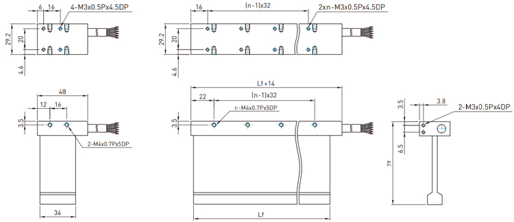 Hiwin Linear Motors Ironcore - LMCB series