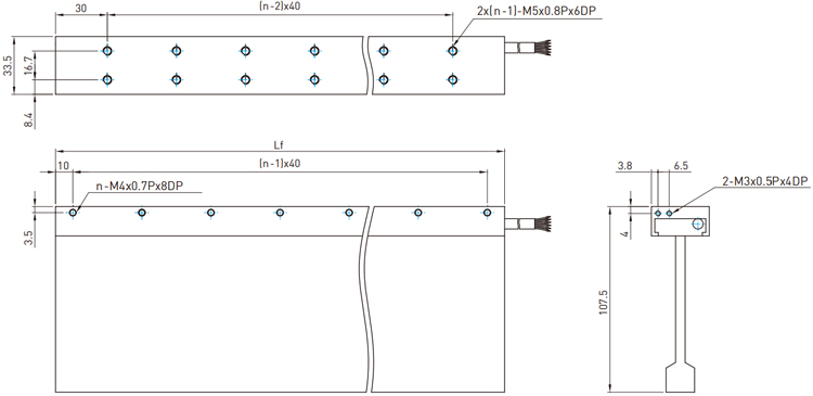 Hiwin Linear Motors Ironcore - LMCE series