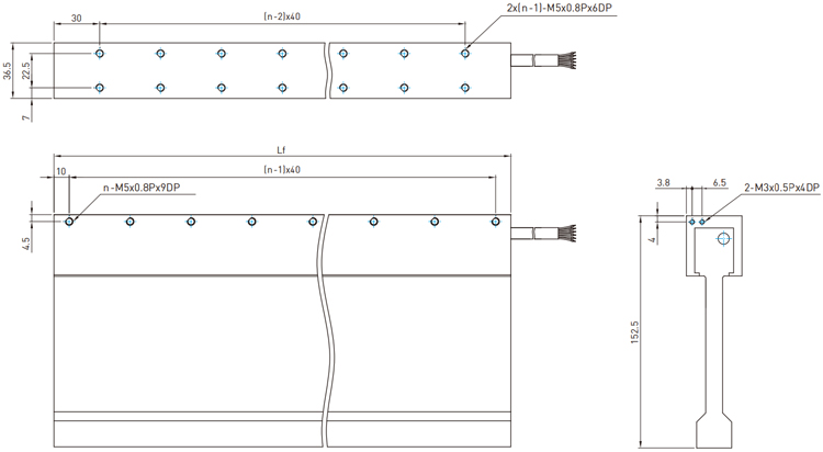 Hiwin Linear Motors Ironcore - LMCF series