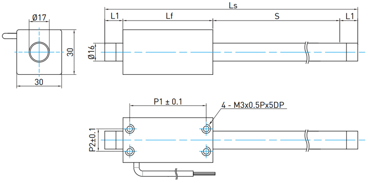 Hiwin Linear Motors Shaft - LMT6 series