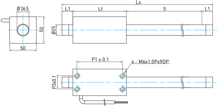 Hiwin Linear Motors Shaft - LMTB series