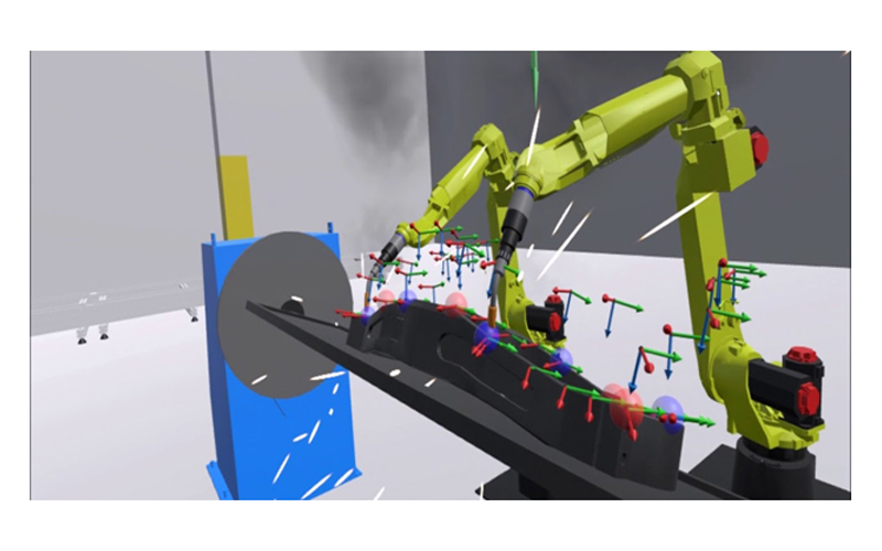 Robot arc welding