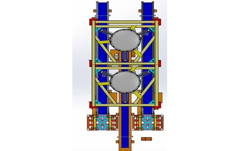 Delta robot pick and place case Packer A01