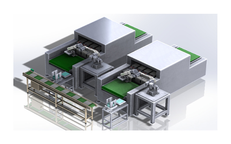 Robot Auto Load Bag Packing