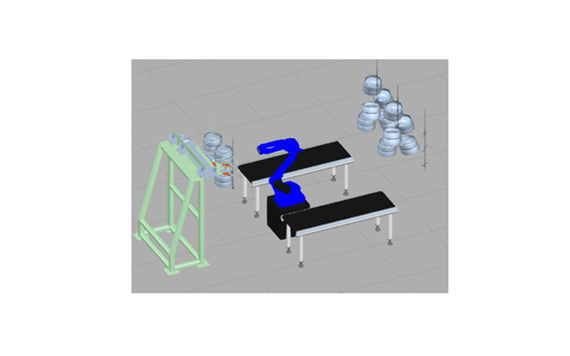 Robot Conveyor Tracking and Loading