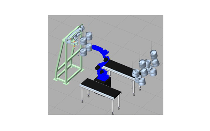 Robot Conveyor Tracking and Loading