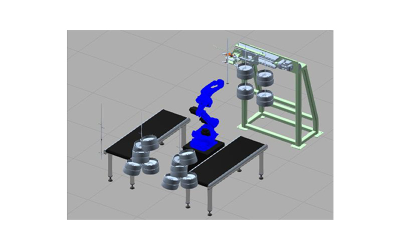 Robot Conveyor Tracking and Loading