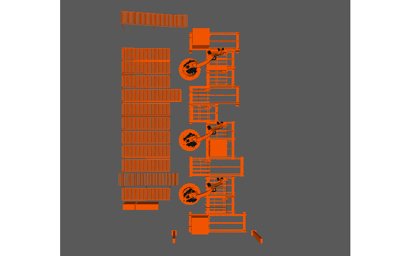 Robot KUKA KR180 3 Unit palletizer